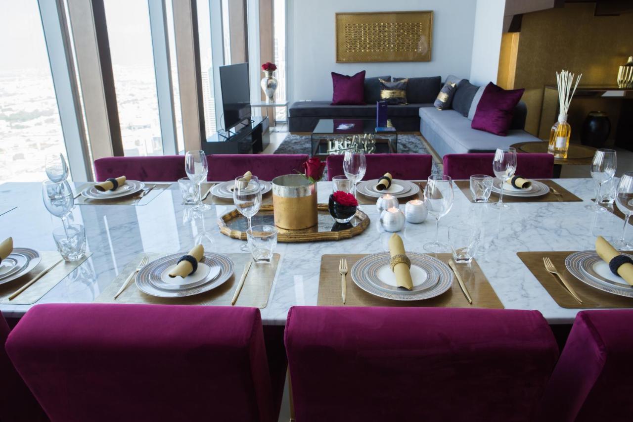 Dream Inn Apartments - 48 Burj Gate Downtown Skyline Views دبي الغرفة الصورة