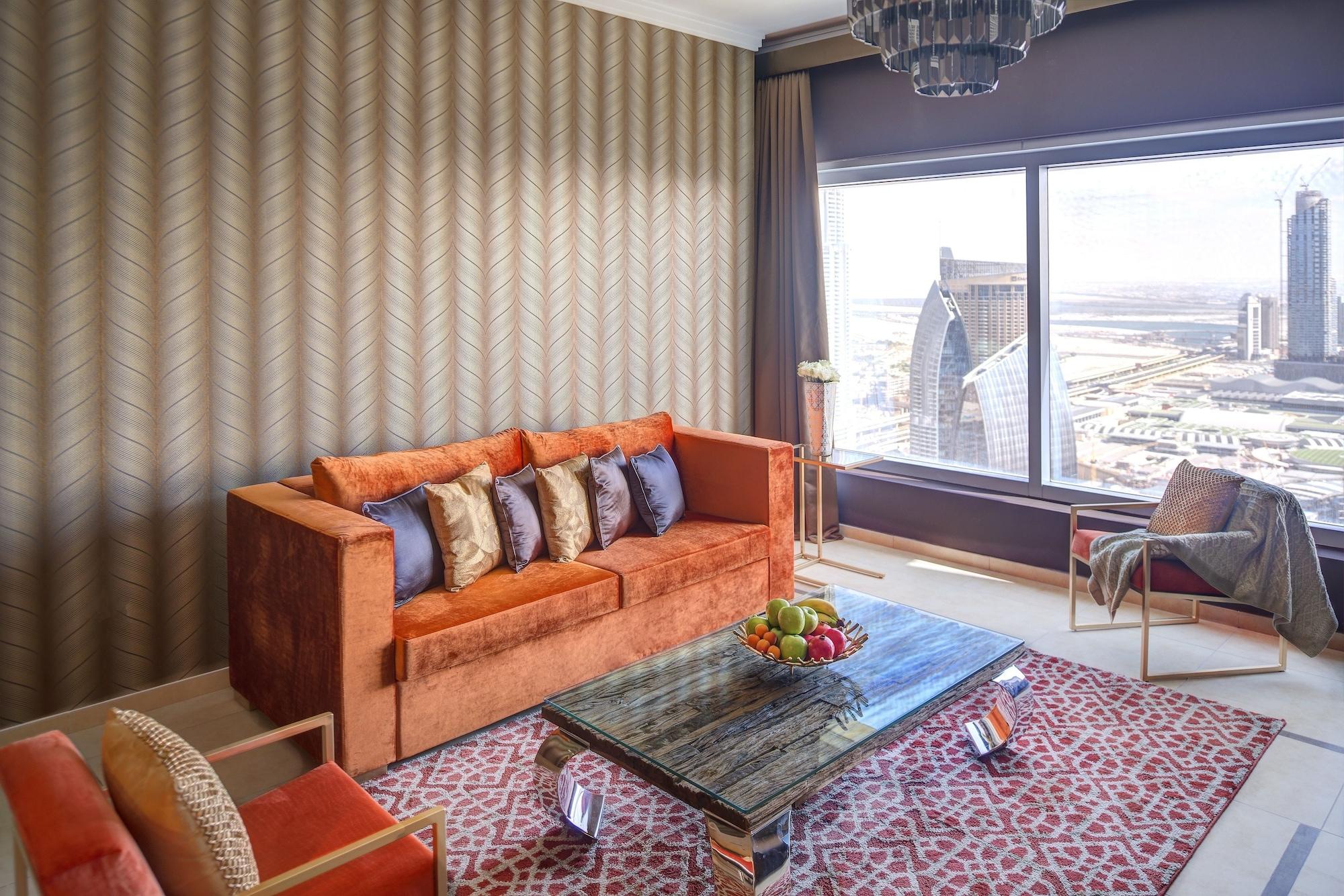 Dream Inn Apartments - 48 Burj Gate Downtown Skyline Views دبي المظهر الخارجي الصورة