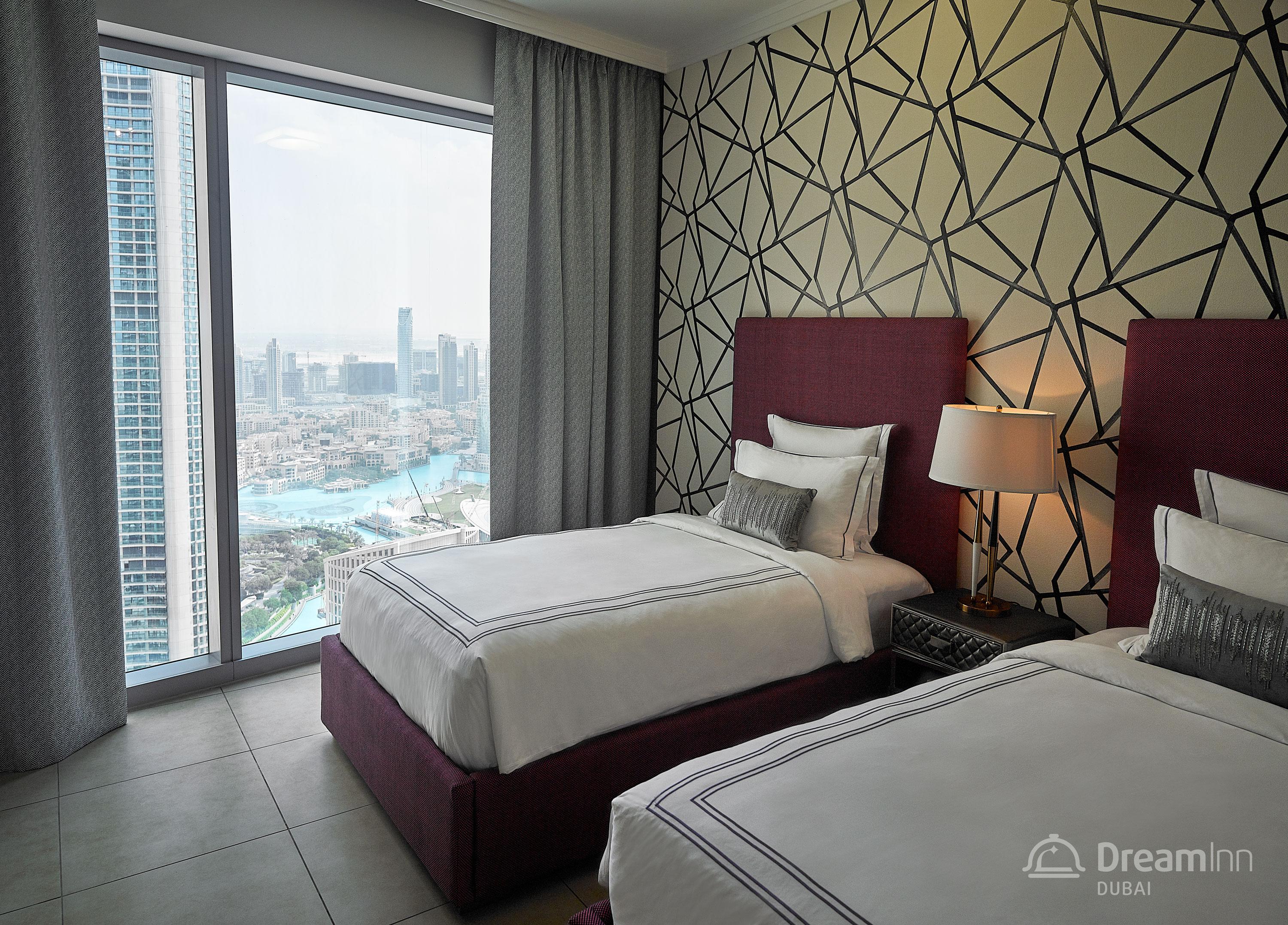 Dream Inn Apartments - 48 Burj Gate Downtown Skyline Views دبي المظهر الخارجي الصورة