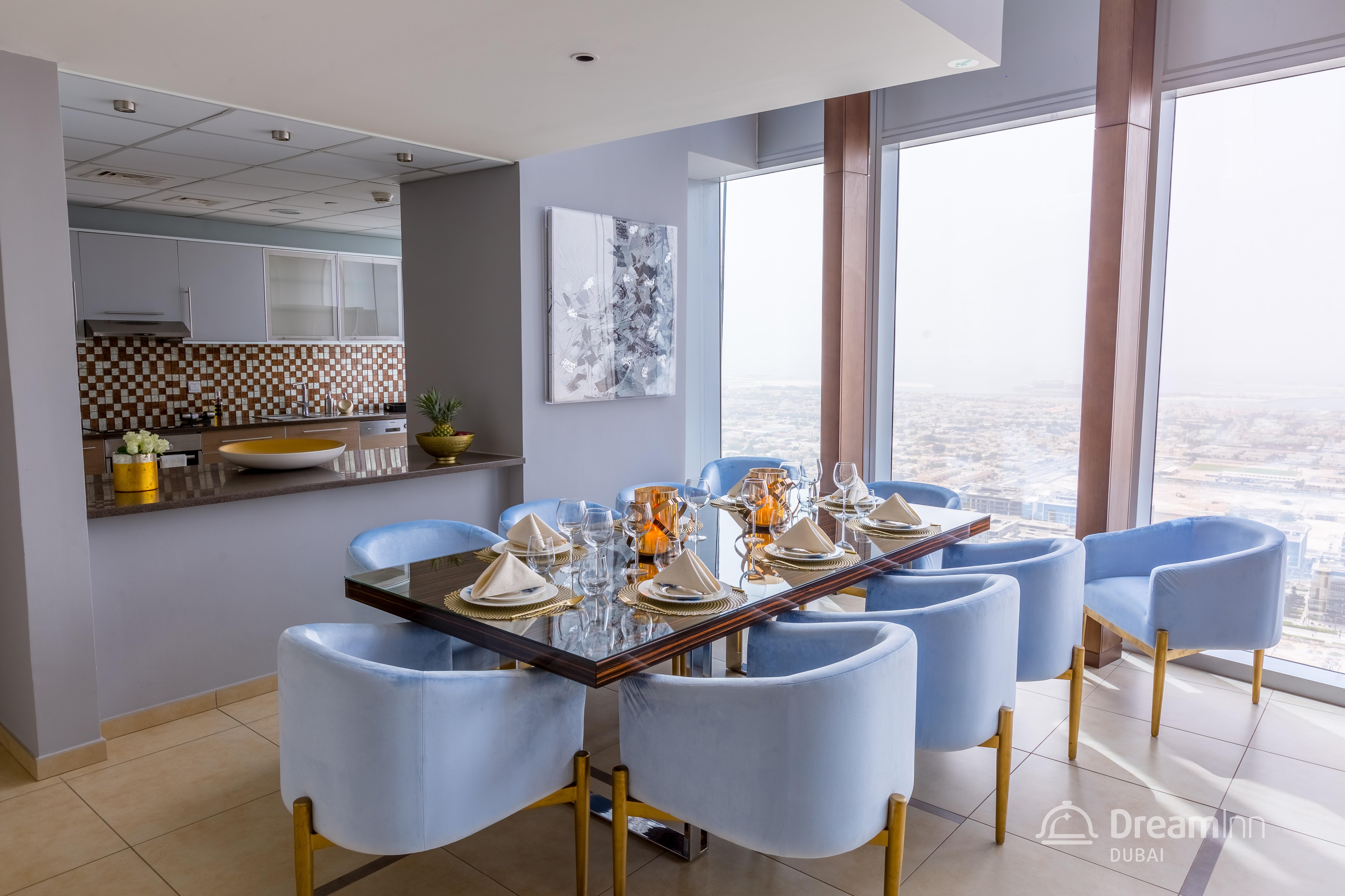 Dream Inn Apartments - 48 Burj Gate Downtown Skyline Views دبي المظهر الخارجي الصورة