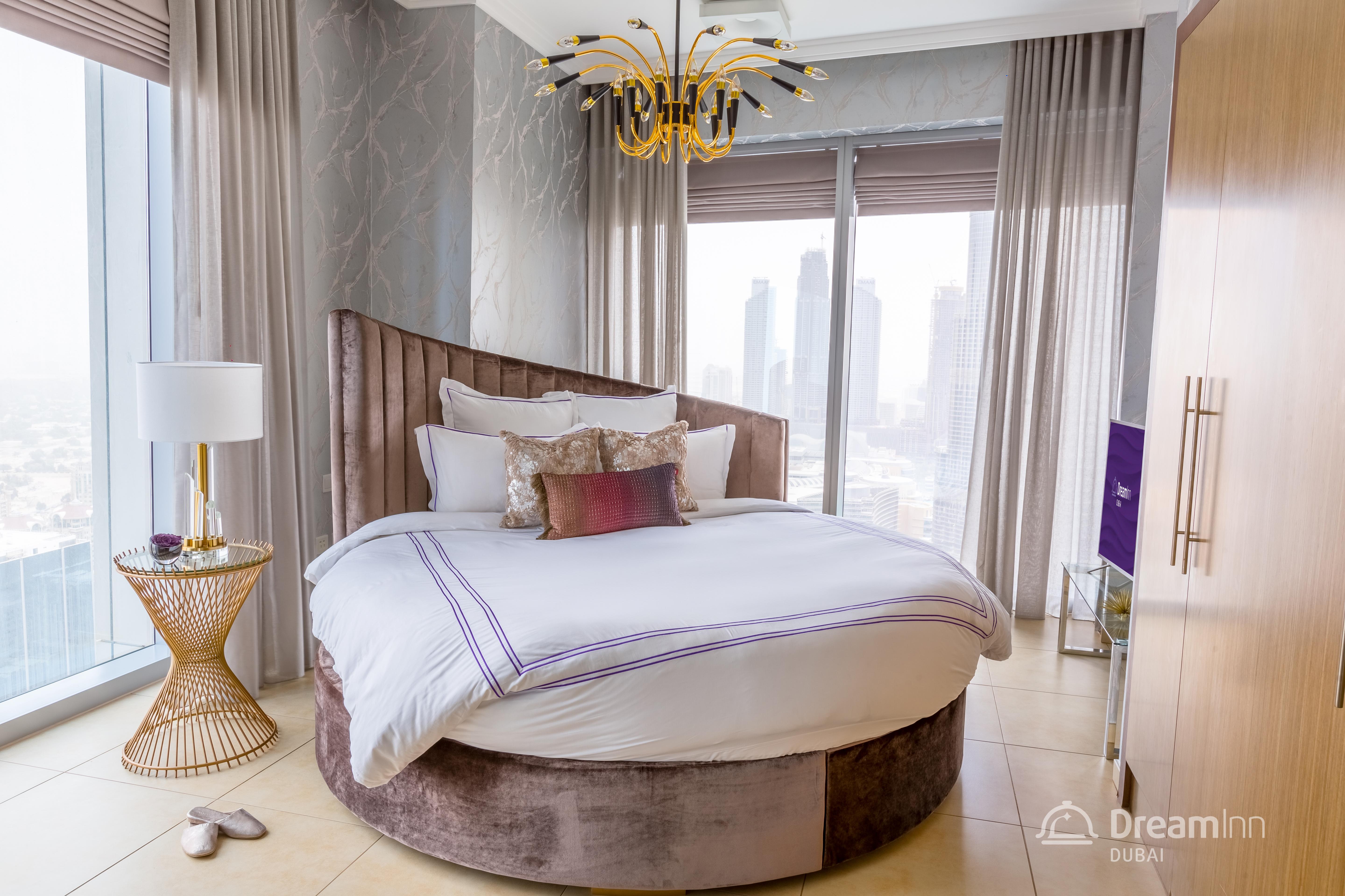 Dream Inn Apartments - 48 Burj Gate Downtown Skyline Views دبي المظهر الخارجي الصورة