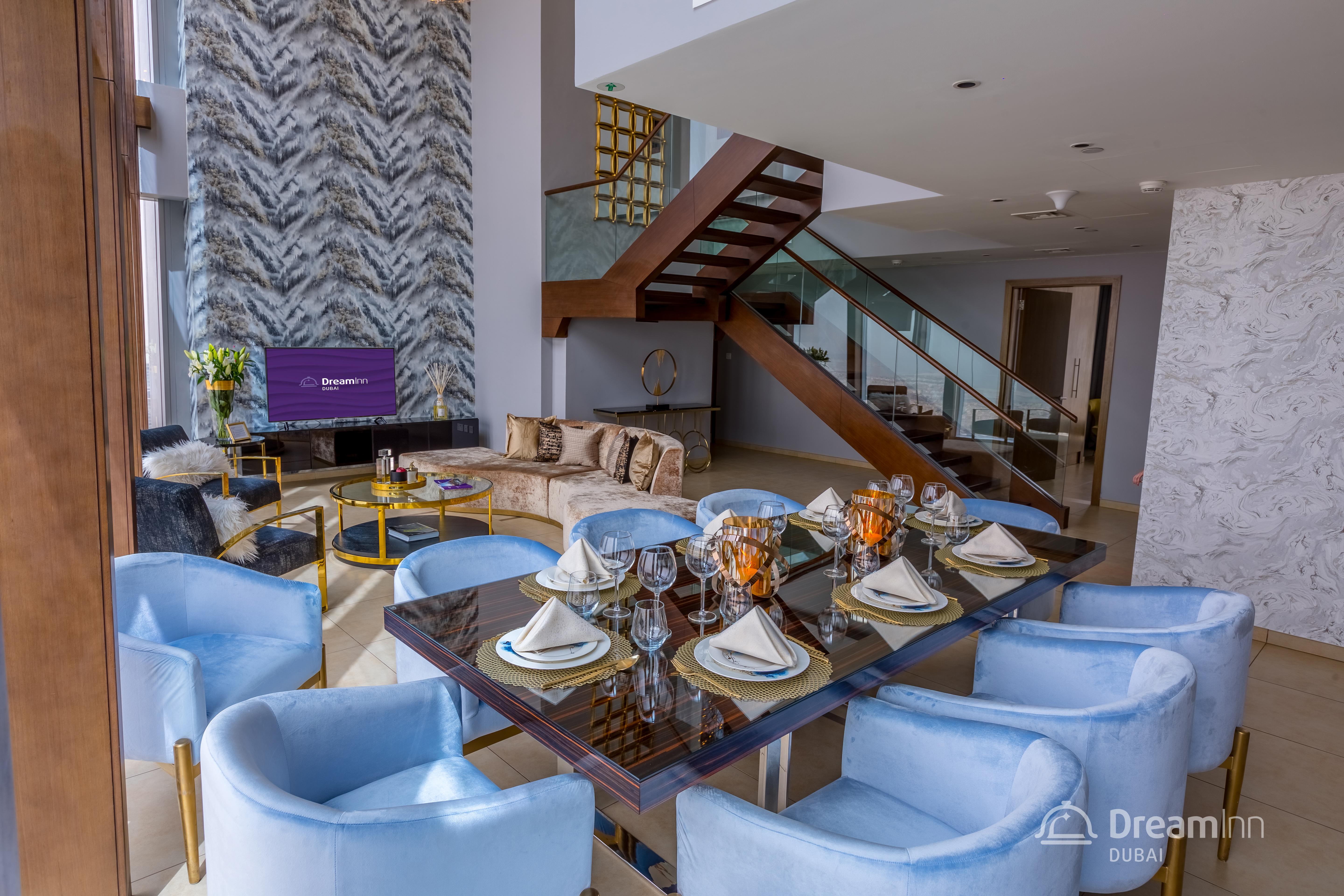 Dream Inn Apartments - 48 Burj Gate Downtown Skyline Views دبي المظهر الخارجي الصورة