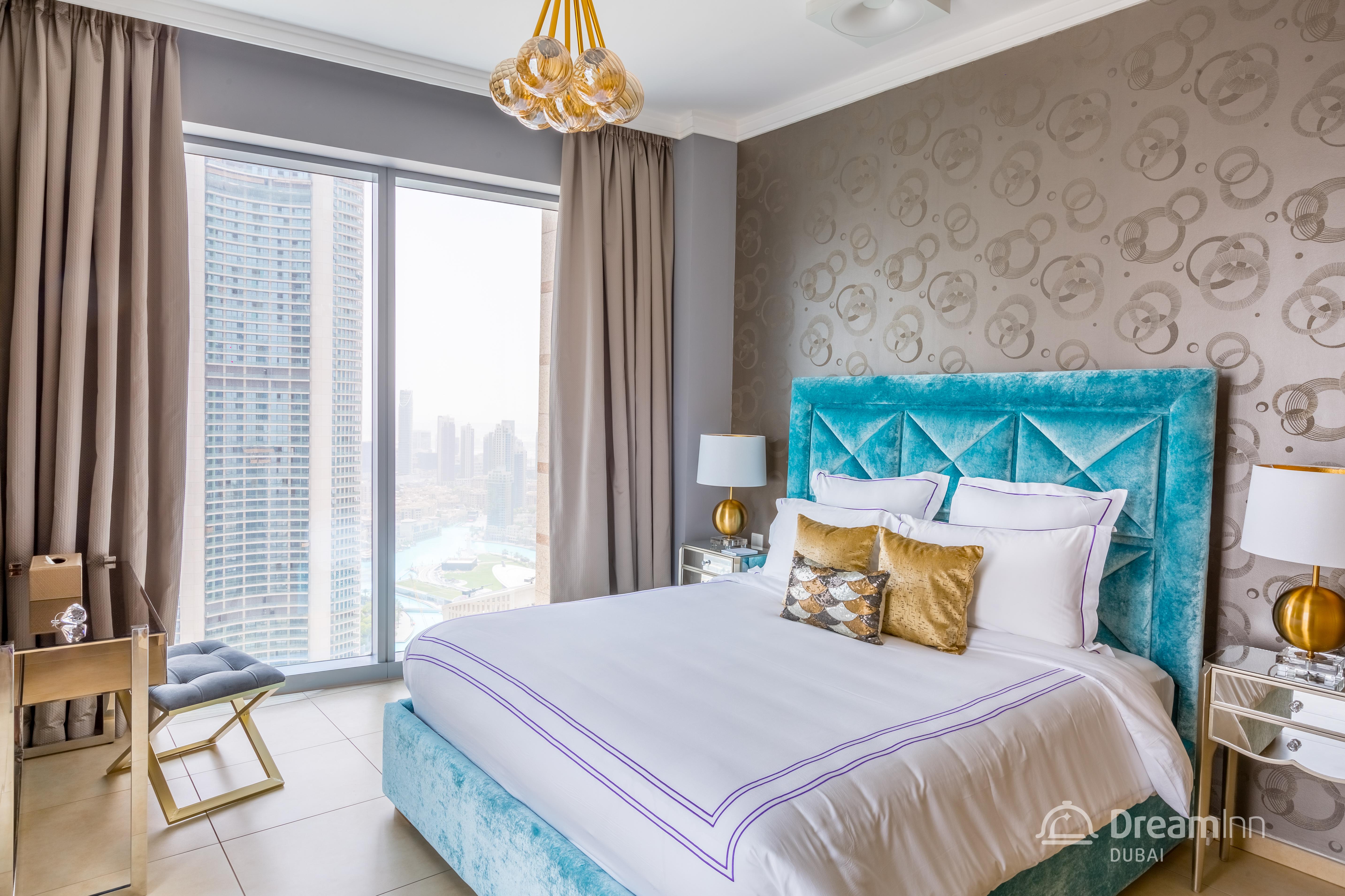 Dream Inn Apartments - 48 Burj Gate Downtown Skyline Views دبي المظهر الخارجي الصورة