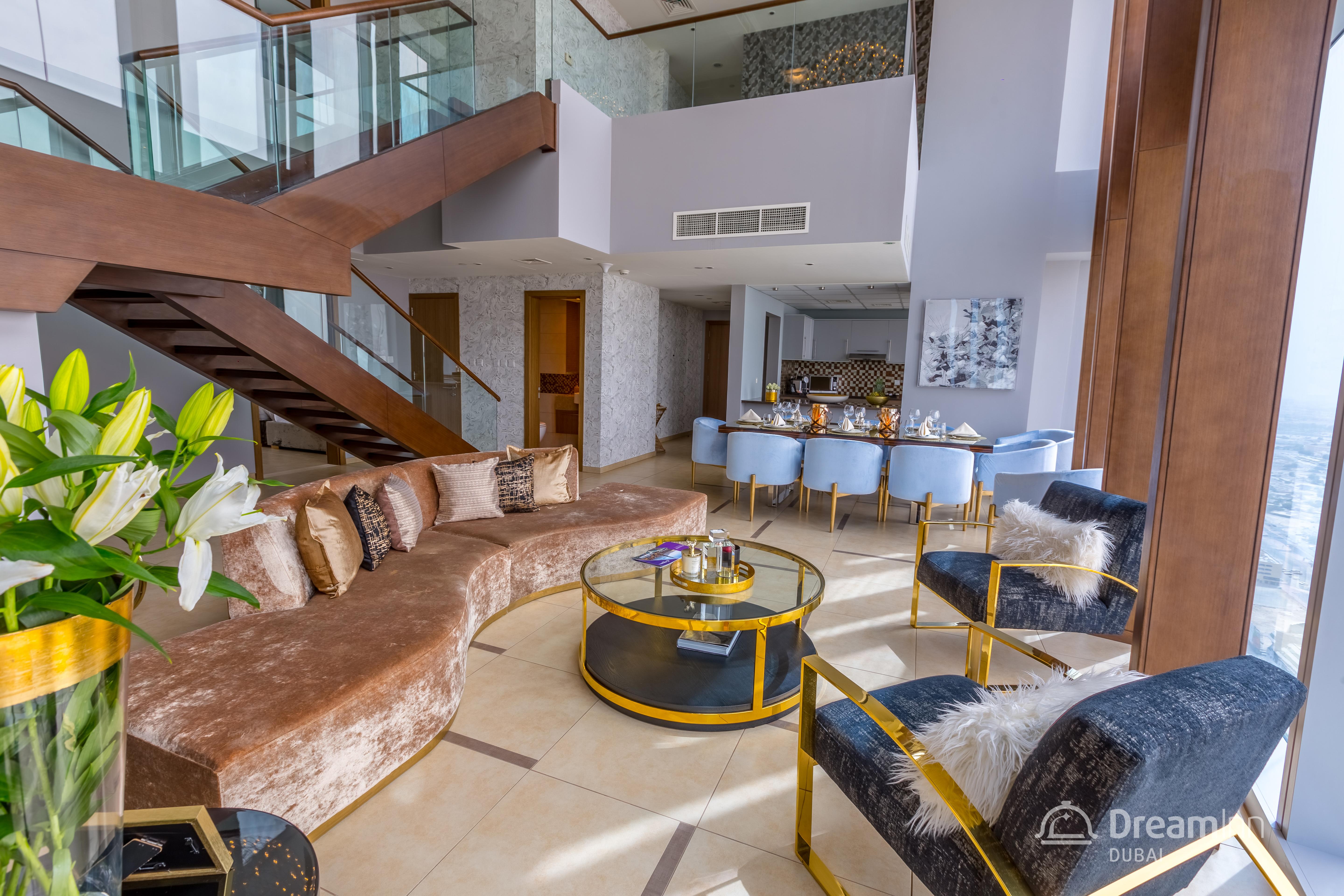 Dream Inn Apartments - 48 Burj Gate Downtown Skyline Views دبي المظهر الخارجي الصورة