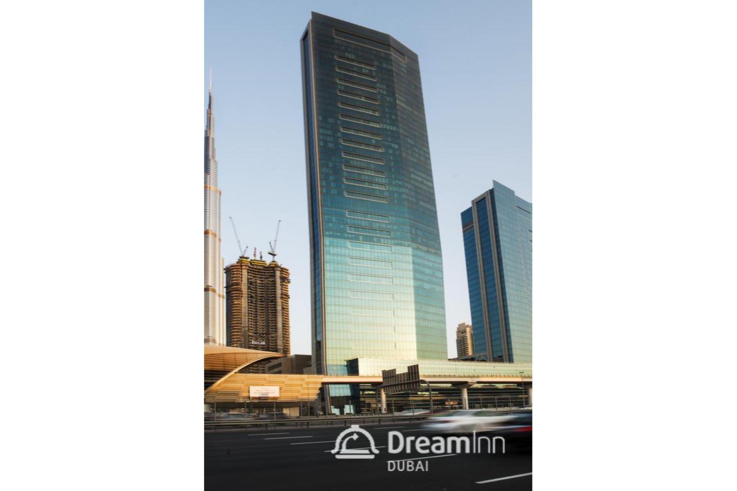 Dream Inn Apartments - 48 Burj Gate Downtown Skyline Views دبي المظهر الخارجي الصورة
