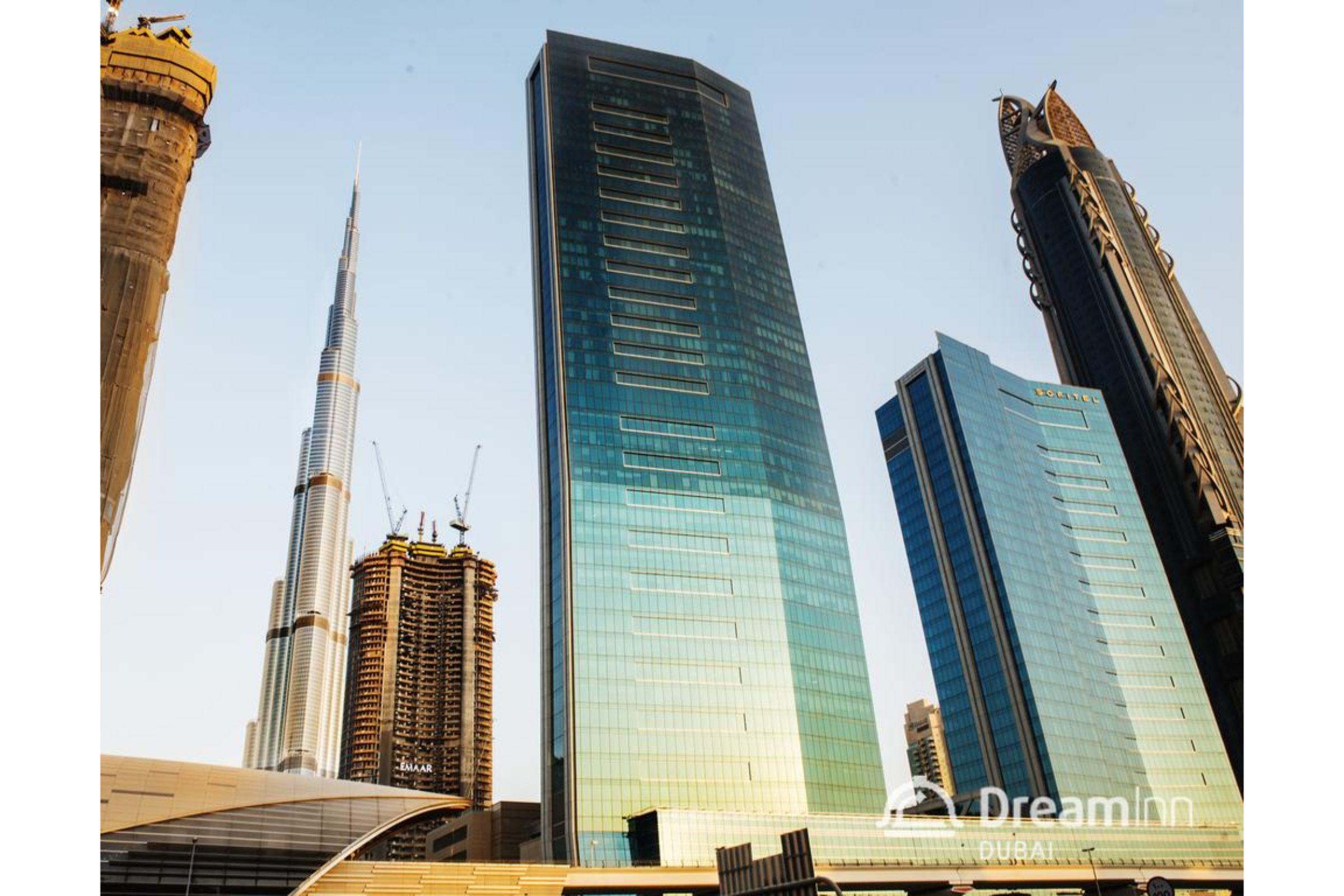 Dream Inn Apartments - 48 Burj Gate Downtown Skyline Views دبي المظهر الخارجي الصورة