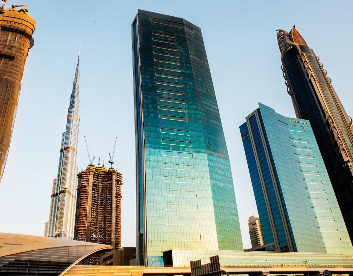Dream Inn Apartments - 48 Burj Gate Downtown Skyline Views دبي المظهر الخارجي الصورة